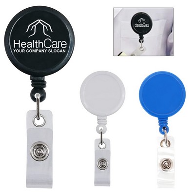 Retractable Badge Holder with Slip Clip