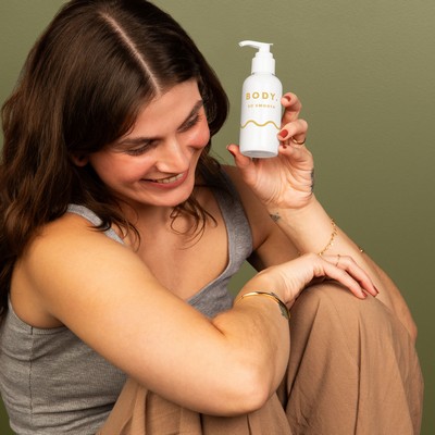 4 Oz Hand Lotion With Pump Cap - Direct Print