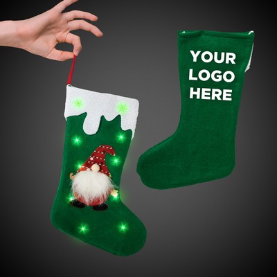 Christmas Light Up Stocking(imprintable)