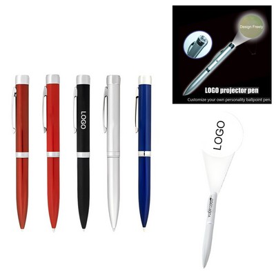 Full color LED projection promotion pen