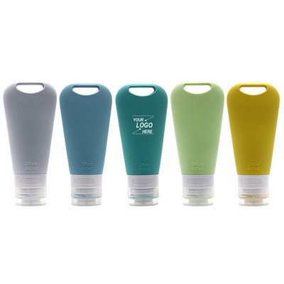 Leak-Proof Silicone Travel Bottles Set