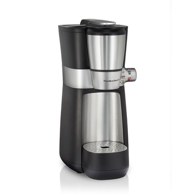 Hamilton Beach Convenient Craft Rapid Cold Brew & Hot Coffee Maker, Single Serve Ground Coffee Brewe