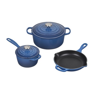 Le Creuset 5Pc Signature Cast Iron Cookware Set Marseille