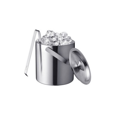 Double Stainless Steel Ice Bucket