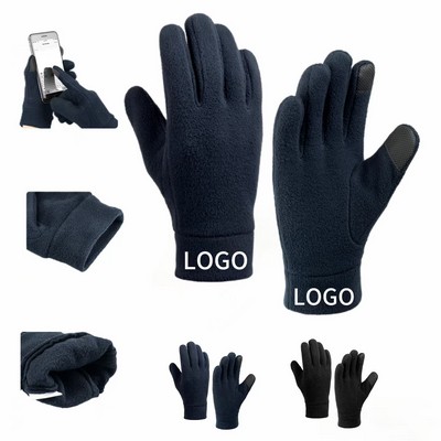 Touch Screen Fleece Warm Gloves