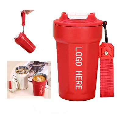 Portable Coffee Thermos Cup