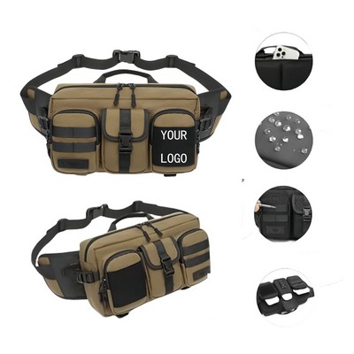 Tactical Inspired Large Fanny Pack For Men