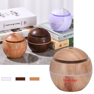 USB Round Fogger Air Humidifier with Color Changing LED Light