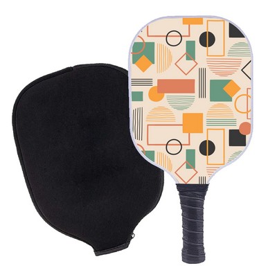 Glass Fiber Pickleball Set w/ SBR Racket Cover Bag