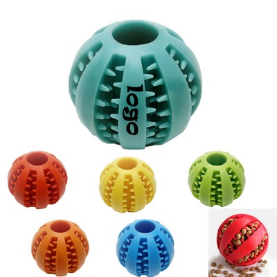 Dog Treat Toy Ball