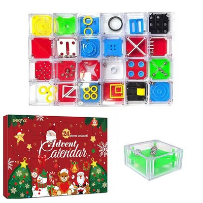 Christmas Advent Calendar Mini Maze Toy