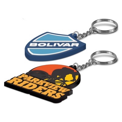 2-D Pvc Key Tag