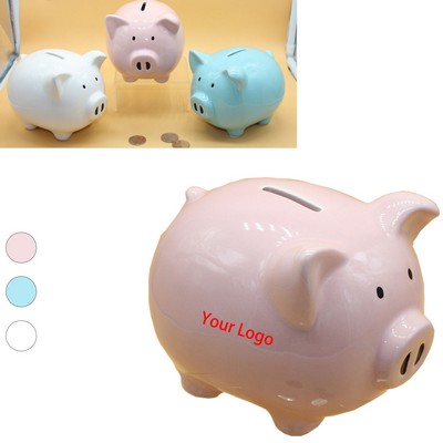 Cute Ceramic Piggy Bank