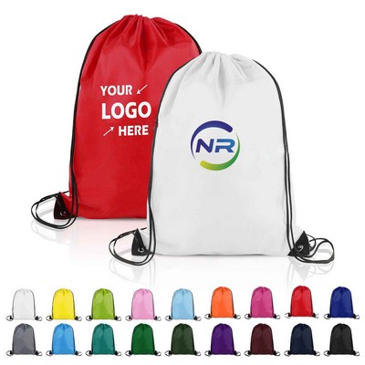 Polyester Drawstring Sports Backpack