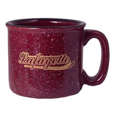 15 Oz. Maroon Speckled Santa Fe Campfire Mug