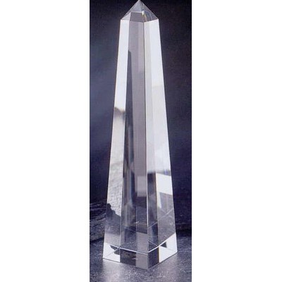 Crystal Obelisk Tower (12"x2 1/2")