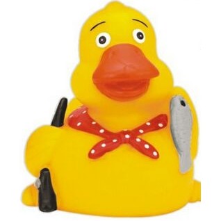 Rubber Gone Fishing Duck©