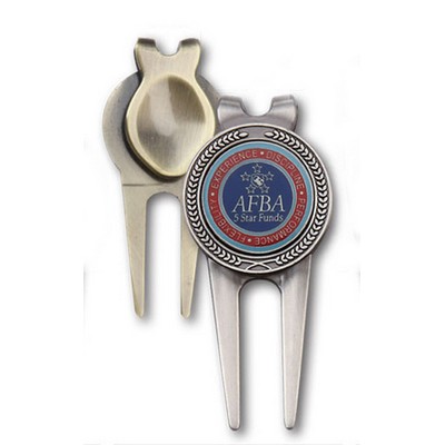 3" Divot Tool w/ 1" Ball Marker (Style #2)