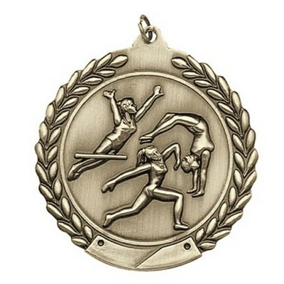 Medals "Gymnastics, Female" - 1 3/4" Die Cast