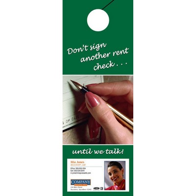 Renters Door Hanger (4" x 11")