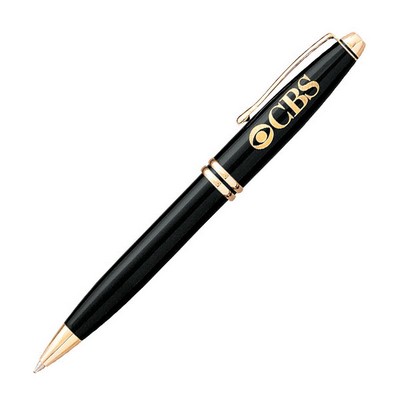 Centennial Ballpoint Pen w/3 Gold Rings