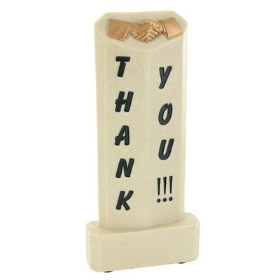 8½" Granite Thank You Trophy