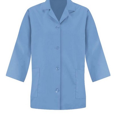 Red Kap™ Women's Smock 3/4 Sleeves - Light Blue