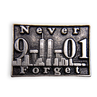 9-11-01 Never Forget Lapel Pin