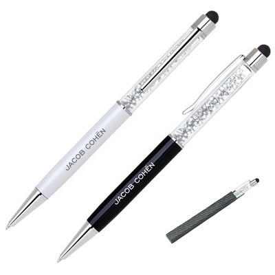 Crystalline IV Stylus Ballpoint Pen with Stylus