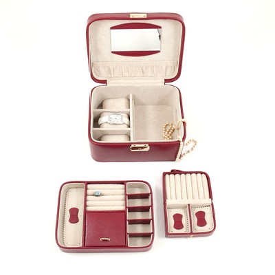 Jewelry Case - Red