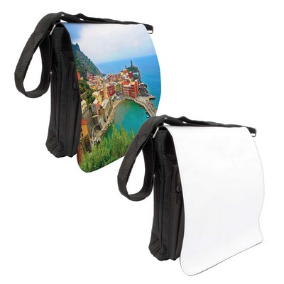 Medium Photo Messenger Bag (Black)