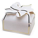 4 Piece Truffle Ballotin Bow Box