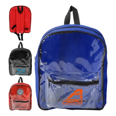 Poly Clear PVC Backpack