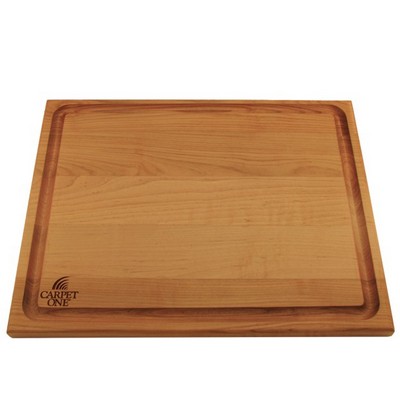 Large Wood Cutting Board w/Juice or Crumb Groove