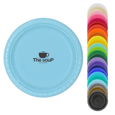 7" Colorware Plastic Plate