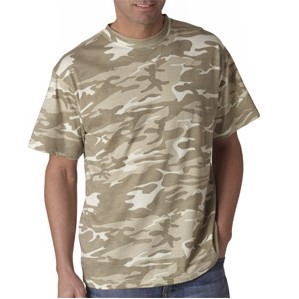 Anvil® Cotton Jersey Camouflage Tee Shirt