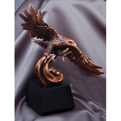 Swooping Eagle Award 12 1/2" HEIGHT 12" WING SPAN