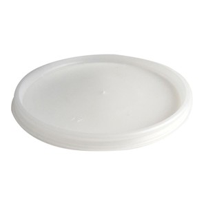 24 oz. Foam Food Container Lid, Flat