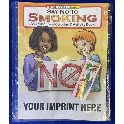 Say No to Smoking Coloring Book Fun Pack