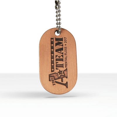 Classic Color Fill Dog Tag