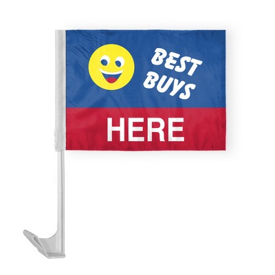 Best Buys Here Car Flags 12x16 inch