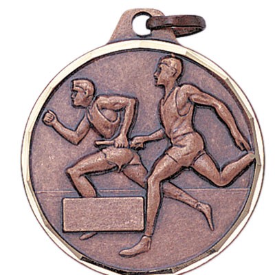 E Series Die Struck Track & Field Male Relay Medal