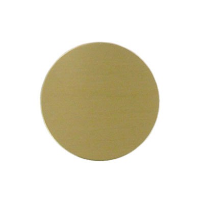 1¼" Satin Brass Disc for Engraving