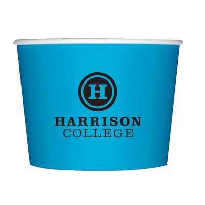 12 Oz. Color Paper Dessert Cup (Petite Line)