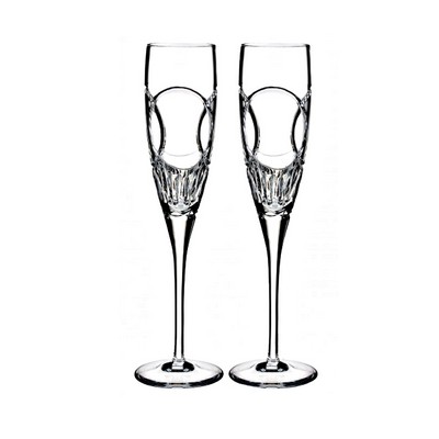 Waterford Love Wedding Vows Flute, Pair