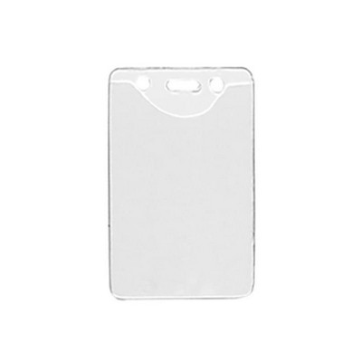 Vertical Top Load Credential Badge Holder