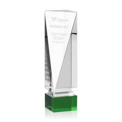 Serenity Award - Optical/Green 8"