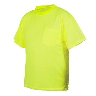 Pyramex Lumen-X Non-Rated No-Stripe Hi-Vis T-Shirt