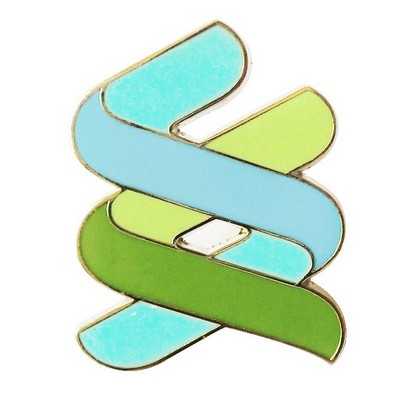 1" Hard Enamel Lapel Pin