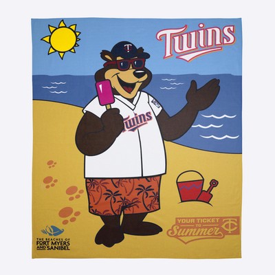 Custom Sublimated Beach Towel (60" x 70")